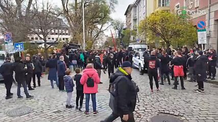 Начало на шествието на ЦСКА