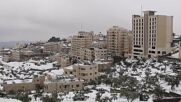 State of Palestine: Bethlehem blanketed in snow after heavy downfall