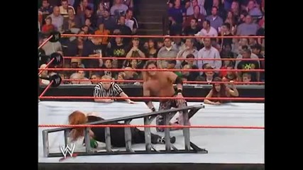 Jeff Hardy Vs Johnny Nitro (ladder Match) For The Intercontinental Championship 2006