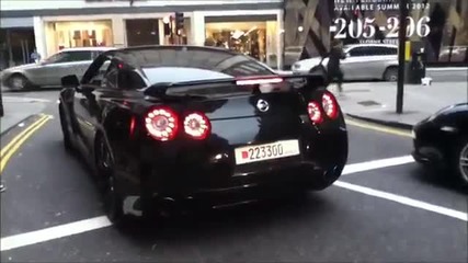 Арабин настъпва Nissan Gt-r !!!