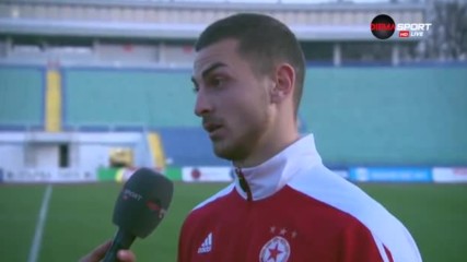 Играч на мача: Милчо Ангелов