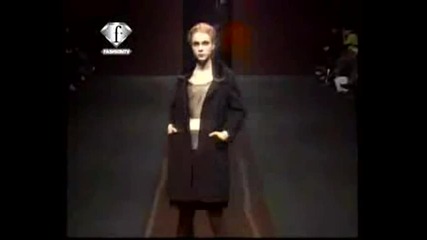 Fashion Tv - Model Jessica Stam. Milan Fall Winter 05 06