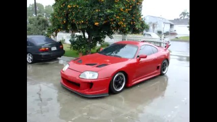 Supra Twin Turbo Revving 2jz 