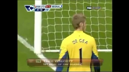 Манчестер Юнайтед - Арсенал 8:2 , вижте как се забавляват в Англия