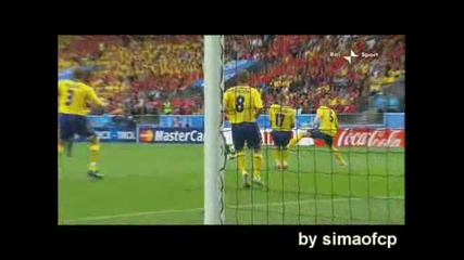 Euro 2008 Шведция - Испания 1:0 Ф.торес