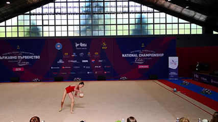 Елена Георгиева топка Държавно първенство 2019