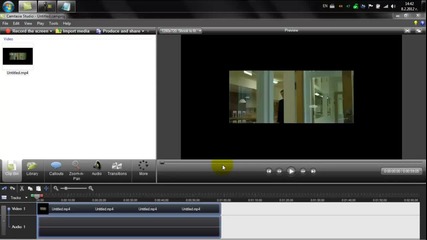 Как се използва split в Camtasia 7.1