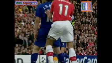 05.05 красив гол на Кристияно Роналдо Арсенал 0 - 2 Манчестър Юнайтед 