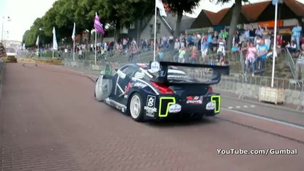 Nissan 350z Amazing Burnout + Afterburn