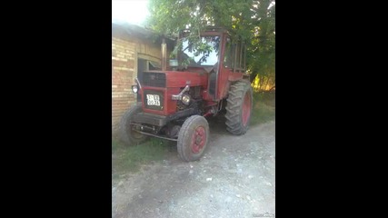 palene na traktor
