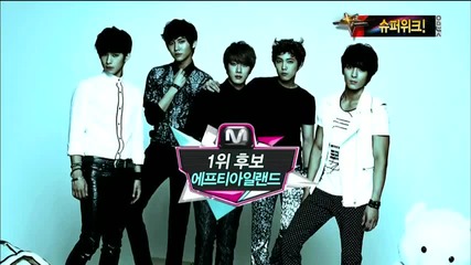 Ft Island - I Wish @ M! Countdown (20.09.2012)