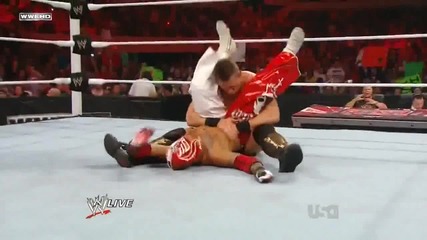 Slingshot Sit-down Powerbomb - The Miz