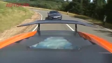 Corvette Zr1 vs Lambo Sv by autocar.co.uk 