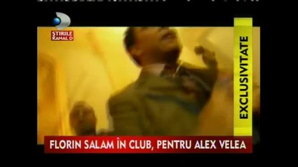 Florin Salam is a fan of Alex Velea @ club Princess, Bucharest [2011]