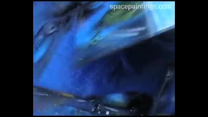 Birthday Spacepainting Performance (part 5 of 10)