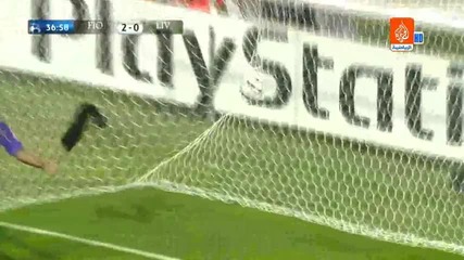 Fiorentina 2 - 0 Liverpool (jovetic) second goal Hq