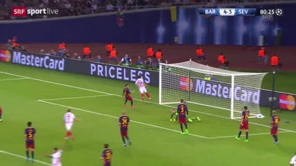 Барселона - Севиля 5:4 - финал за Суперкупата на Европа