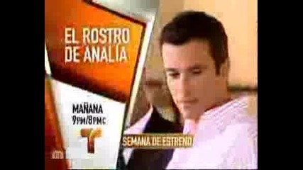 Лицето На Аналия(el Rostro De Analia)-Промо на 2 епизод