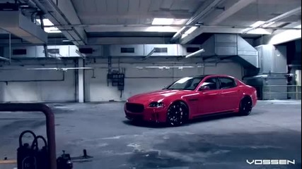 Maserati Quattroporte on 22 Vossen Vvs-cv1 Concave Wheels Rims