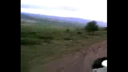 Yamaha Grizzly На Скорост