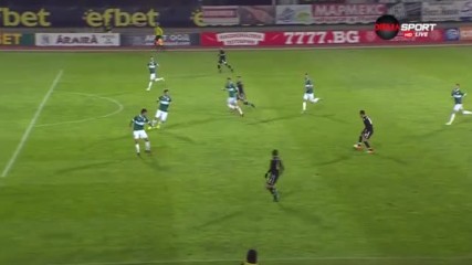 Берое - Лудогорец 0:2 /полувреме/