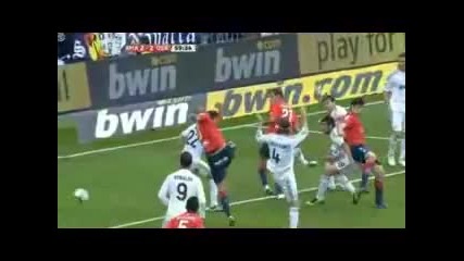 Real Madrid vs Osasuna 2010 All Goals 