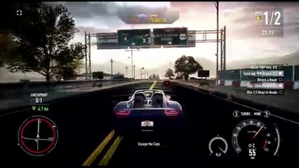 Need For Speed Rivals Gameplay Walkthrough Part 21 Porsche 918 Spyder