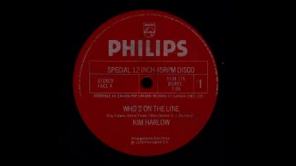 Kim Harlow - Who's On The Line[french disco 1978]