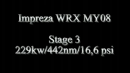 Subaru Impreza Wrx (sti spec) stage 3 0-100
