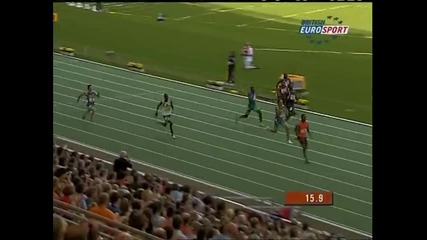 Тyson Gay - 200m 19.66 Men Grand Prix 2006 