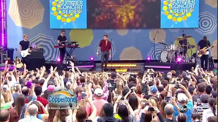 На живо!!! Adam Lambert - Ghost Town ( Good Morning America) 2015