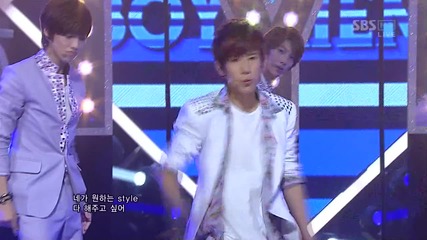 Boyfriend - Love Style ( 24-06-2012 S B S Inkigayo )