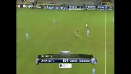 Juve 1 - 0 Zenit 