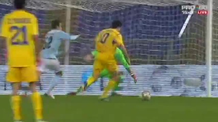 Левски 1 - 0 Лацио гол на Йовов в лига европа 