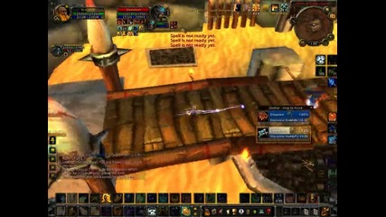 Priest/disc and Warrior/arm