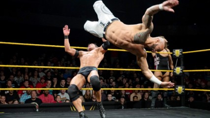 Ricochet & Pete Dunne vs. Adam Cole & Roderick Strong: WWE NXT, Aug. 29, 2018