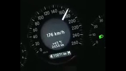 Ускорение и Max Скорост На Mercedes - benz E500
