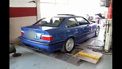 Bmw M3 e36 3.2 on the Dyno 