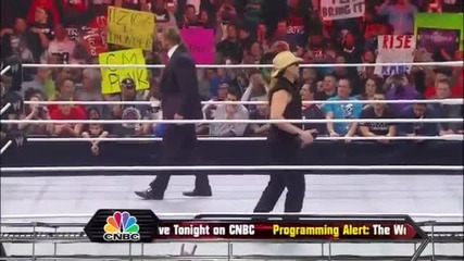 Завръщането на Шон Майкълс - Wwe Raw 02.13.2012 1/2