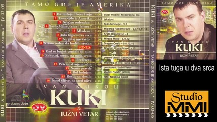 Ivan Kukolj Kuki i Juzni Vetar - Ista tuga u dva srca (audio 2003)