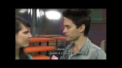 Jared Leto on Mtv Brazil March 2011