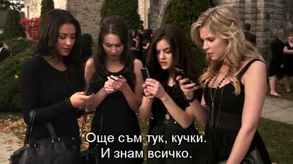 Малки Сладки Лъжкини сезон 5 епизод 1с Бг суб / Pretty Little Liars season 5 episode 1 Bg sub