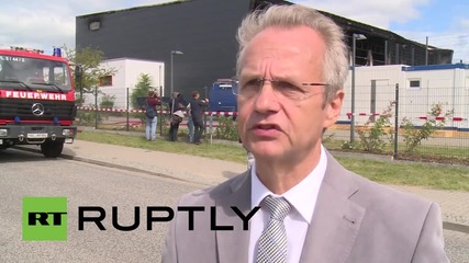 Germany: Suspected arson attack destroys refugee shelter in Nauen
