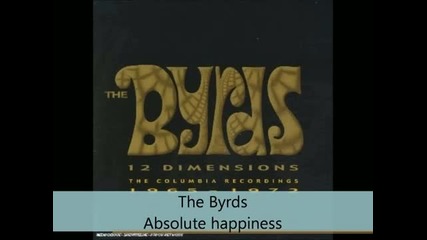 The Byrds - Coffret - Absolute happiness