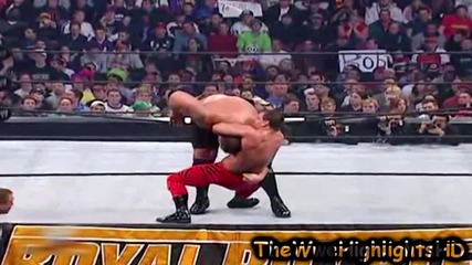 Chris Benoit Wins Royal Rumble 2004 - Hd
