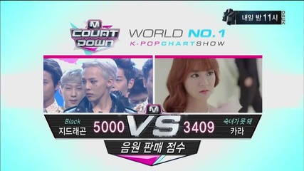 130912 G-dragon - Crooked + No.1 of the week @ Mcountdown