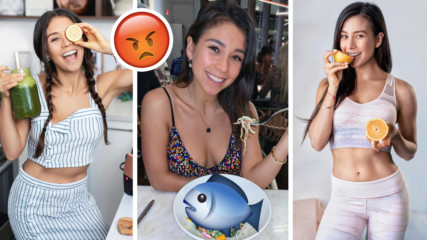 Скандал в Instagram: Спипаха популярна веганка да яде риба, разочарова 5 млн. души
