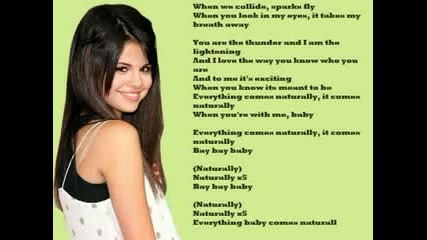 Selena Gomez - Naturally lyrics