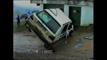 Golf 2 crash