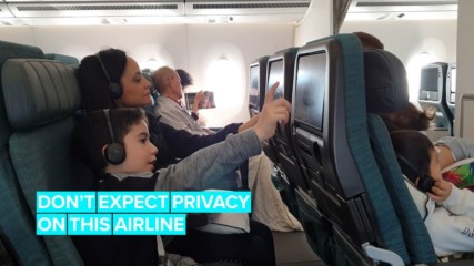 No privacy in the skies? An airline admits where its cameras are